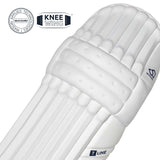 Masuri t line batting pads with knee wing