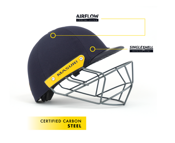 C-LINE PLUS STEEL JUNIOR CRICKET HELMET