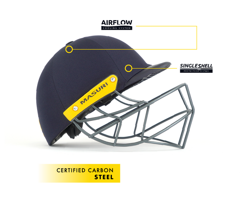 T-LINE STEEL CRICKET HELMET