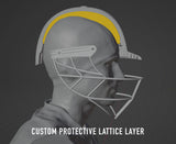 TRUEFIT 3D-PRO T-LINE TITANIUM CRICKET HELMET