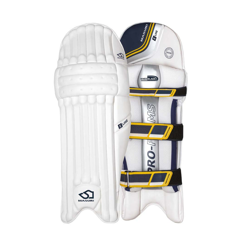 masuri e line batting pads