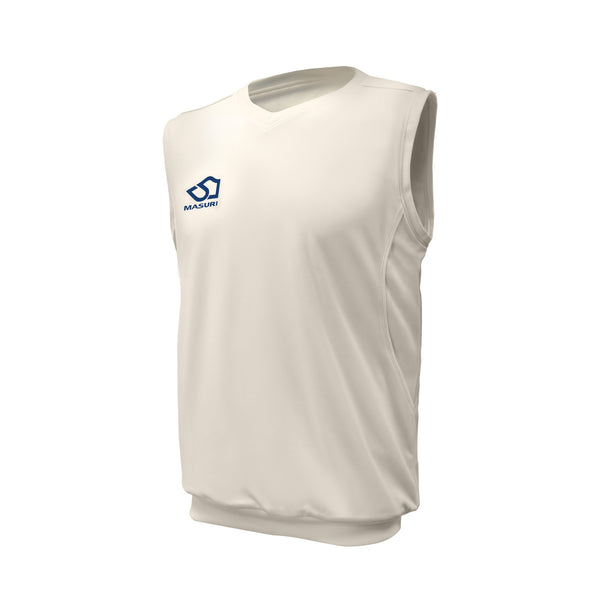 MASURI SLEEVELESS CRICKET SWEATER - TRADE ACCOUNTS