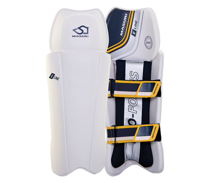 Masuri E Line Wicket Keeping Pads | Masuri UK