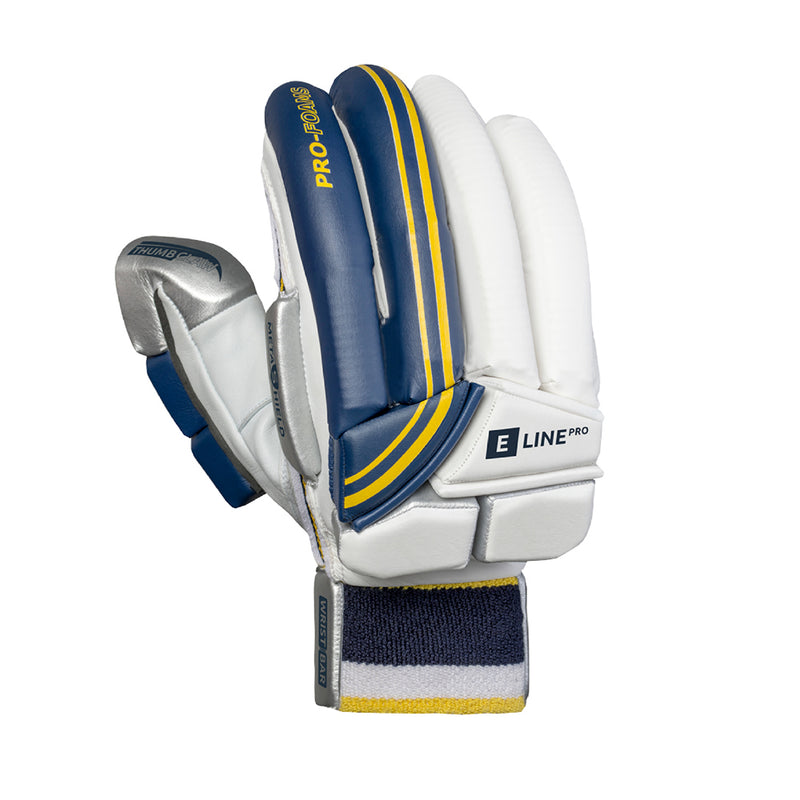 rear view of masuri e line pro batting gloves