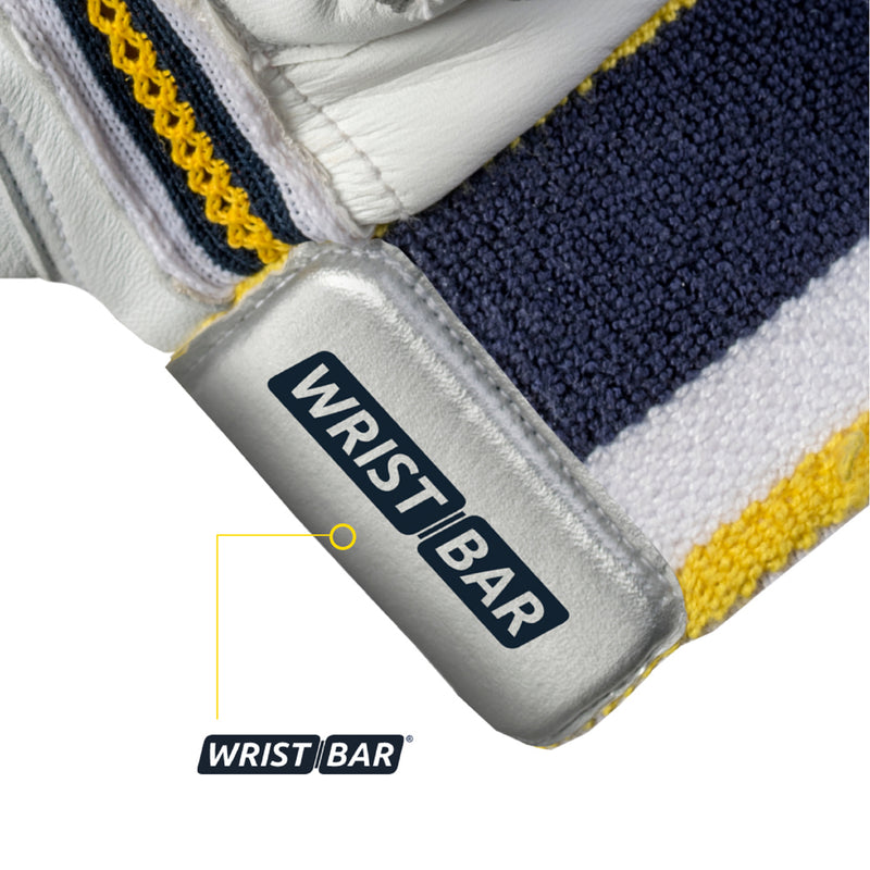 wrist bar on masuri t line batting gloves