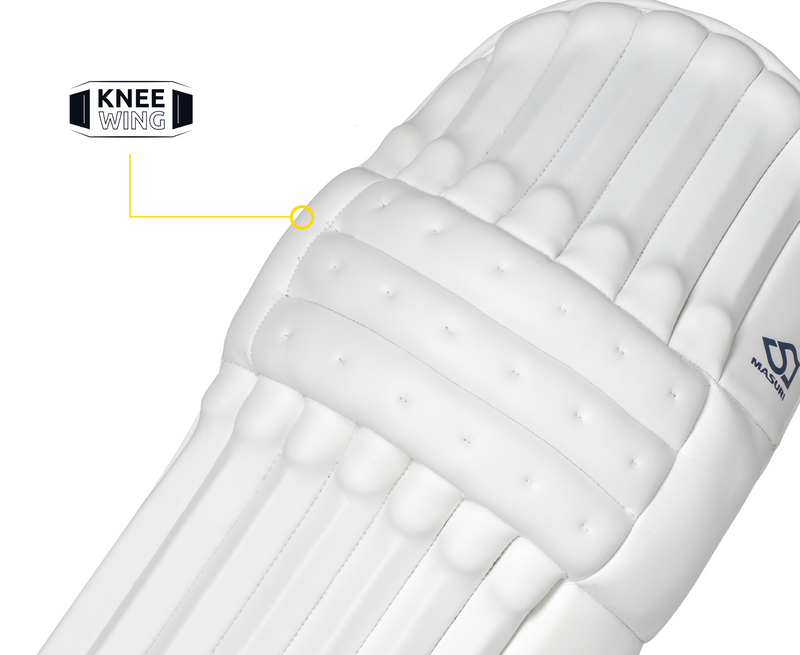 knee wing on masuri e line batting pads