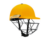 masuri t line steel junior yellow cricket helmet