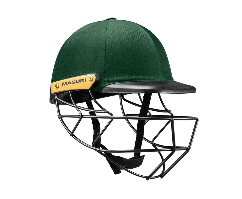 masuri c line plus green cricket helmet
