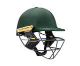 masuri e line steel green cricket helmet