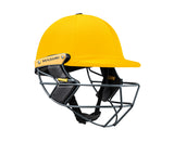 masuri t line steel yellow cricket helmet